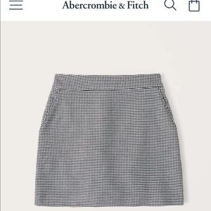Abercrombie & Fitch Houndstooth Skort